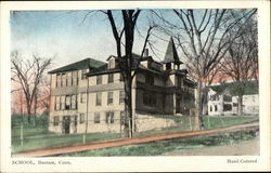 View of School Postcard