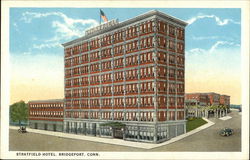 Stratfield Hotel Bridgeport, CT Postcard Postcard Postcard