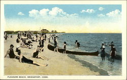 Pleasure Beach Bridgeport, CT Postcard Postcard Postcard