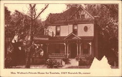 Mrs. Walton's Private Home for Tourists Brunswick, GA Postcard Postcard Postcard