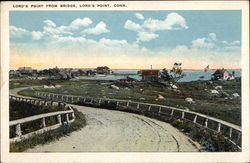 Lord's Point from Bridge Postcard