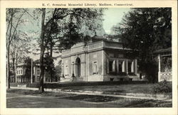 E. C. Scranton Memorial Library Postcard