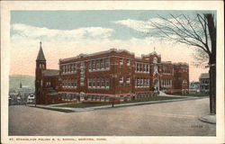 St. Stanislaus Polish R.C. School Meriden, CT Postcard Postcard Postcard