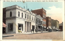 National Gas & Electric Light Company Meriden, CT Postcard Postcard Postcard