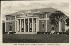 Olin Memorial Library, Wesleyan University Middletown, CT Postcard Postcard Postcard