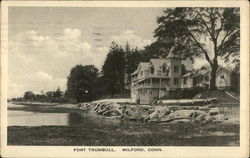 Fort Trumbull Milford, CT Postcard Postcard Postcard