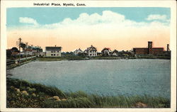 Industrial Place Mystic, CT Postcard Postcard Postcard