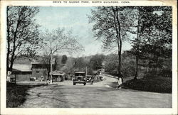 Drive To Quono Park North Guilford, CT Postcard Postcard Postcard