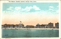 The Beach, Eastern Section Postcard