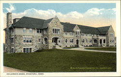 Children's Home Stamford, CT Postcard Postcard Postcard