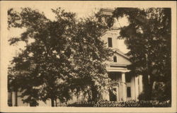 Second Congregational Church Postcard