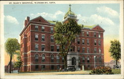 St. Mary's Hospital Waterbury, CT Postcard Postcard Postcard