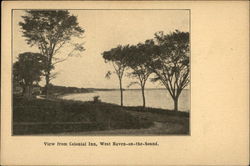 View from Colonial Inn Postcard