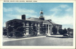 Bedford Junior High School Postcard