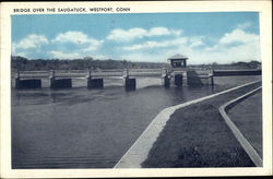 Bridge Over the Sagatuck Postcard