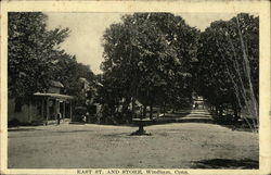 East St. and Stor Windham, CT Postcard Postcard Postcard