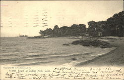 View of Beach Postcard