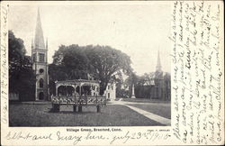 Village Green Branford, CT Postcard Postcard Postcard