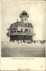 Bridgeport Lighthouse Postcard