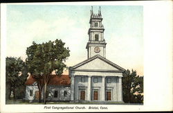 First Congregational Church Postcard