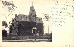 Morgan School Postcard