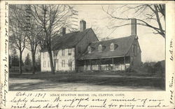 Adam Stanton House, 1789 Clinton, CT Postcard Postcard Postcard