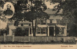 Major General John Sedgwick Homestead Cornwall, CT Postcard Postcard Postcard