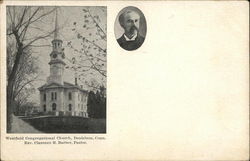 Westfield Congregational Church Postcard