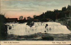 Falls of the Housatonic Falls Village, CT Postcard Postcard Postcard