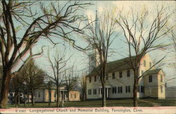 Congregational Church and Memorial Building Postcard