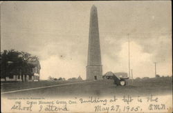 Groton Monument Postcard