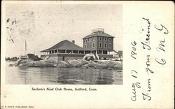 Sachem's Head Club House Guilford, CT Postcard Postcard Postcard