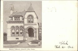 Slater Library Jewett City, CT Postcard Postcard Postcard