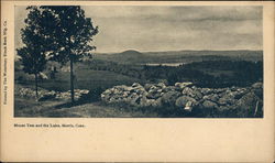 Mount Tom and the Lake Postcard