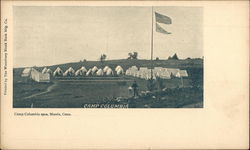 Camp Columbia, 1902 Postcard