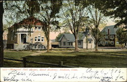 Memorial Hall Chapel, Hand Academy Postcard