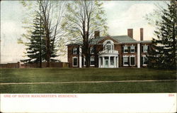 One of South Manchester's Residence Postcard