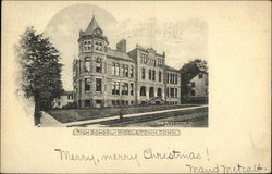 High School Middletown, CT Postcard Postcard Postcard