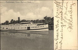 Hartford Boat Middletown, CT Postcard Postcard Postcard