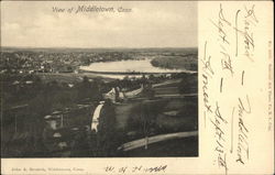 View of Middletown, Conn. Connecticut Postcard Postcard Postcard