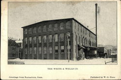 The White and Wells Company - Greetings Naugatuck, CT Postcard Postcard Postcard