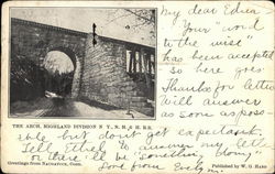 The Arch, Highland Division, N.Y., N.H. & H. Railroad Postcard