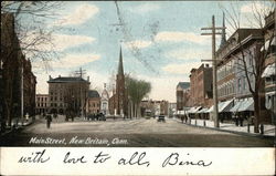 Main Street Postcard