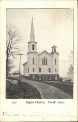 Baptist Church Noank, CT Postcard Postcard Postcard