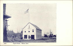 Engine House Noank, CT Postcard Postcard Postcard