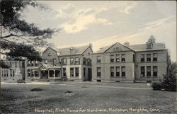 Hospital, Fitch Home for Soldiers Postcard