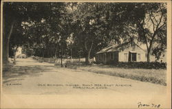 Old School House, East Avenue Norwalk, CT Postcard Postcard Postcard