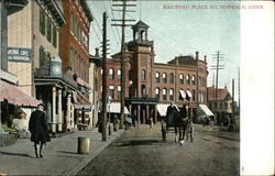 Railroad Place Postcard