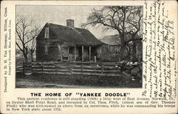 The Home of "Yankee Doodle" Norwalk, CT Postcard Postcard Postcard