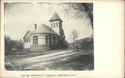 Plumb Memorial Hall Shelton, CT Postcard Postcard Postcard